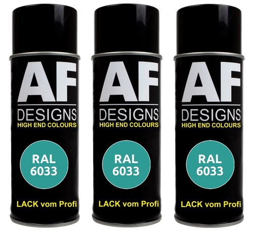 Ral lackspray buntlack - 3x,